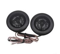 Auto Audio Tweeter 120W Dome Unità di Compressione Alta per Auto Sound System Upgrade - 4 Ohm 2K-20KHz Nero Coppia