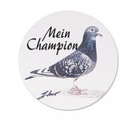 Auto autoadesivo della Colomba - Il Mio Champion - Gr. ca. 6 cm - tb754/5