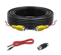 Auto Backup Camera 6M Cavo Video Sostituzione per Reverse Backup Camera Car Rear View Parcheggio Universale Wire Match Con Multimedia Monitor Con Potenza 20mm sega aggiungere cavo 20mm sega aggiungere