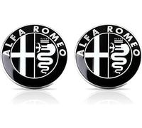 Auto Badge logo per Alfa Romeo 159 2005-2011, Alta qualità ABS 3D Stemmi decorazioni cofano bagagliaio targa anteriore logo etichetta di marca auto carrozzeria Styling auto Parti per auto