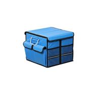 Auto Bagagliaio Organizer per Fiat 500e | 500X | 500e Abarth | 600 | 600e Abarth, Borsa Pieghevole Organizer per Bagagliaio dell'auto Antiscivolo e Resistente,A 36L-C Blue