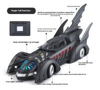 Auto BATMOBILE Batman 1:18 Batmobile 1995 lega effetti pressione sonora led