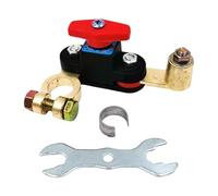 Auto Battery Disconnector Switch - 12-48V Cut Off Knob, Heavy Duty Car Power Disconnect, Marine Boat Battery Cutoff, Vehicle Switch | Home Electrician Inspection ATV Vehicle Power Solution