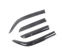 Auto Black Tinted Car Side Window Visor Guard Vent Per Volvo Xc70 V70 Xc60 Xc90 C30 Tende Da Sole Rifugi Pioggia Porta Ventvisor Auto Deflettori Aria(2010-2017)
