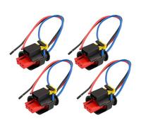 Auto Bobina Accensione Compatibile Con Fiat Per Panda II 1.4 2006-2012 Per Idea 1.2 1.4 2003-2018 Parti Del Cablaggio Della Spina Della Bobina Di Accensione A 3 Pin 71752816(4pcs)