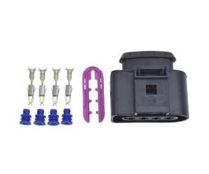 Auto Bobina Accensione Compatibile Con Per Eos 2007-2011 Per CC 2009 Per Rabbit 2006-2008 Auto Bobina Di Accensione Connettore Di Riparazione Kit Di Ricambio 4B0973724(1PCS)