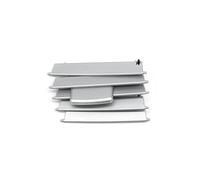 Auto Bocchette Aria Condizionata Kit riparazione manopola scorrevole griglia uscita aria condizionata cruscotto anteriore per Mercedes per Benz Classe E W212 E250 E300 E350 09-13(Central-Lef)