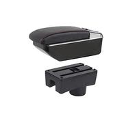 Auto Box Bracciolo Per Toyota Per Aygo X 2022 Box Auto Bracciolo Centrale Box Bracciolo Retrofit USB Di Ricarica Posacenere Parti Di Automobili Auto Scatola Bracciolo(B-black red line)