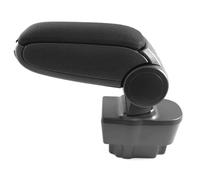 Auto Braccioli Per Opel Per Corsa D 2007-2014 LHD Nero Similpelle/Tessuto Bracciolo Centrale Vano Portaoggetti(Fabric)
