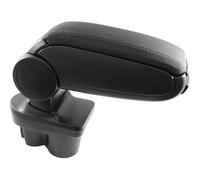 Auto Braccioli Per Opel Per Corsa E 2014-2019 LHD Nero Similpelle/Tessuto Interno Auto Bracciolo Console Centrale Scatola Portaoggetti(Leather)