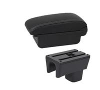 Auto Braccioli Per Suzuki Per Swift 2005-2024 Box Portaoggetti Per Bracciolo Accessori Interni Dedicati Per Il Retrofit Braccioli Scatola(B Black white 3USB)