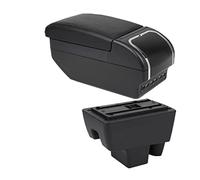 Auto Bracciolo Box Console Centrale Stoccaggio Interno Auto-styling Portabicchieri Con USB Per Skoda Per Rapid(E1 9 USB)