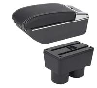 Auto Bracciolo Box Per Nissan Per Tiida Per Sylphy Per C11 Per Latio Bracciolo Per Auto Altezza Vano Portaoggetti Per(B3 Black white 7USB)