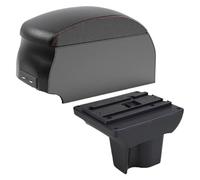 Auto Bracciolo Box Per TOYOTA Per RUSH Per Avanza Bracciolo Auto Interno Retrofit Parte Scatola Portaoggetti Accessorio(B1 Black Red double)