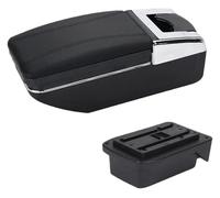 Auto Bracciolo Box Per TOYOTA Per Verso EZ Bracciolo Per Auto Scatola Portaoggetti Interni Console Centrale(A2 black line No USB)