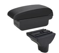 Auto Bracciolo Per Hyundai I20 2012 2013 2014 2015 2016 2017 2018 2019, Parti Di Ricambio Per Il Vano Portaoggetti Del Bracciolo Centrale Ammortizzatore Bagagliaio(B Black white 3USB)