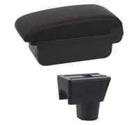 Auto Bracciolo Per Nissan Per Terrano 3 Bracciolo Centrale A Doppio Strato Per Auto(B1 Red Line)