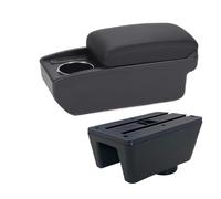 Auto Bracciolo Per Seat Per Ibiza Bracciolo Box Auto Storage Retrofit Parti Accessori Interni(B2 Black line 6USB)