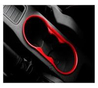 Auto Bracciolo Sticker Decorativo Per Focus 2 2005-2011 Per Fiesta 2 3 2009-2012 Adesivo Per Interni Auto Con Rivestimento In Ceramica Per Tazza D'acqua(Rosso)