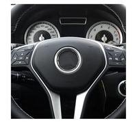 Auto Bracciolo Sticker Decorativo Per GLE Per CLA Per GLA W213 W246 W205 C117 Emblema Centrale Del Volante Dell'auto Anelli Decorativi Adesivi Copertura(57mm Blue)