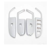 Auto Bracciolo Sticker Decorativo Per M&ITSUBISHI Per ASX 2011-2024 Auto Interno Porta Bracciolo Alzacristalli Interruttore Pulsante Pannello Copertura Trim Accessori Interni(Abs Matte)