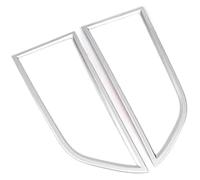 Auto Bracciolo Sticker Decorativo Per P&orsche Per Macan 2014-2023 Pannello Di Uscita Dell'aria Del Cruscotto Centrale Interno Telaio Del Cruscotto Coperchio Del Vano Strumenti(Argento)