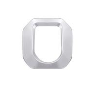 Auto Bracciolo Sticker Decorativo Per Range Rover Per Evoque 12-17 ABS Car Interior Center Console Shift Gear Panel Trim Frame Cover Accessorio(Argento)