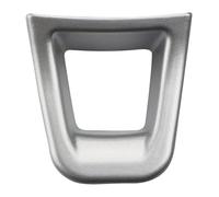 Auto Bracciolo Sticker Decorativo Per VW Per Passat B8 Per Tiguan MK2 Per Golf 7 7.5 MK7 MK7.5 E-UP Decorazione Per Volante Auto Copertura Adesivo(Argento)