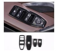 Auto Bracciolo Sticker Decorativo Per X1 U11 2023 2024 Pulsanti Di Sollevamento Del Vetro Del Finestrino Dell'auto Adesivi Per Cornici Accessori Per Auto(Glossy black)