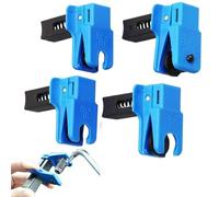 Auto Brake Fluid Lines Plug, 4 Pieces Auto Brake Fluid Lines Plug, Leakproof Automotive Brake Fluid Plugs, Fluid Stopper Set for Banjo Fitting, Brake Nozzle Clamp for Brake Maintenance and Repair