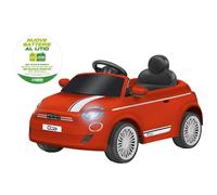 Globo - Fiat 500E 12V Radiocomandata, Rosso Batterie Litio