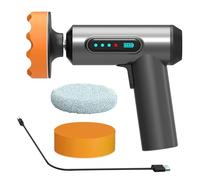 Auto Buffer Polierer - Batteria automatica della lucidatrice 2000 Ah | Lucidatura eccentrica | 17,5 x 15,5 x 4,1 cm Riparazione graffi | Macchina di bellezza a carica elettrica