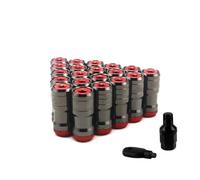 Auto Bulloni Ruota Compatibile Con Toyota Concealed Heptagon Formula Steel Wheels Dadi Antifurto Per Cerchi Acorn M12x1.5 20 Pezzi