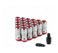 Auto Bulloni Ruota Compatibile Con Toyota Concealed Heptagon Formula Steel Wheels Dadi Antifurto Per Cerchi Acorn M12x1.5 20 Pezzi
