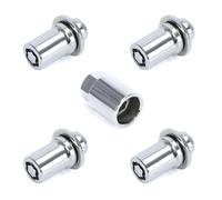 Auto Bulloni Ruota Compatibile Con Toyota Per 4Runner Per Corolla Per Sequoia Bulloni Ruota Dadi Antifurto Ruota M12x1.5 44MM 0027600901 27600901 027600970 4 Pezzi