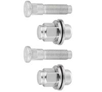 Auto Bulloni Ruota Per Jaguar XJR 2004-2009 | bullone bloccaggio mozzo Set di dadi per bulloni prigionieri ruota M12-1.5 611-980