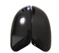 Auto Calotte Specchietti 1 paio di coperture Uso adatto per specchietti retrovisori laterali per auto per Ford Focus MK2 MK3 Mondeo MK4(Black A Pair)