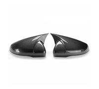 Auto Calotte Specchietti 2 PZ Per VW Per Golf 6 MK6 Per GTI Per GTD 2009 2010 2011 2012 2013 Car Side Rear View Specchio Coperture Caps Copertura Retrovisore (Colore : Aspetto in fibra di carbonio)