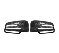 Auto Calotte specchietti Compatibile Con Mercedes Per Benz Classe A W176 2013 2014 2015 2016 2017 2018 Copertura Specchietto Retrovisore In Fibra Di Carbonio Accessori Per Auto(Forged Carbon Look)