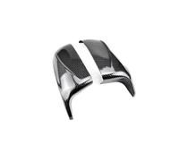 auto Calotte Specchietti Fibra Di Carbonio/ABS 2x Specchio Coprire Auto Laterale Vista Posteriore Specchio Copertura Shell Sostituzione Per BMW X5 X6 E70 E71 2007-2013 Calotta Specchietto Retrovisore(