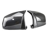 Auto Calotte Specchietti Per BMW 5 6 7 Serie E60 E61 E63 E64 F06 F07 F10 F11 F13 F01-F04 Modello Fibra Carbonio Tappo Copertura Specchietto Retrovisore Laterale Nero Copertura Retrovisore (Colore : A
