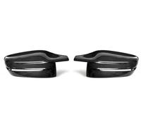 Auto Calotte Specchietti Per BMW Serie 3 G20 G21 G28 320d 330e 330i 340i 2019-2022 Stile Per M4 LHD RHD 2 Pezzi Copri Specchietti Retrovisori Laterali Neri Lucidi Copertura Specchietti(LHD-Carbon patt