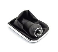 Auto Cambio Manopola Compatibile Con Per R32 Mk4 2000 2001 2002 2003 2004 2005 5/6 Velocità Leva Del Pomello Cambio Shifter Gaitor Boot Cover Testa Bastone(5 Speed -F)