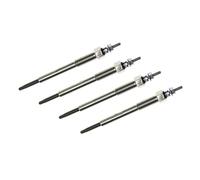 Auto Candele Diesel Compatibile con Hyundai per i10 I per i20 II 2014 2015 2016 2017 2018 Set di 4 candelette 11V 367102A100 367102A200 Strumento di avviamento del motore