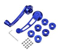 Auto Car Cehicle Blue Aluminum Winder Handles Window Cranks Kit