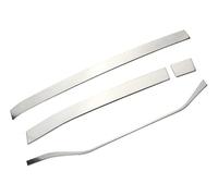 Auto Car Interior Per T-roc 2018-2023 LHD, Striscia Decorativa Per Console Centrale Auto, 4 Pezzi/set, Acciaio Inossidabile