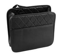 Auto Car Seat Back Storage Bag Multi Pocket Organizer Tray Holder PU Leather