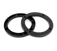 Auto Car Truck Black 5" Plastic Speaker Spacers 12.5mm Depth 2 Pcs