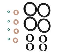 Auto Carburante Iniettore Per Fiesta 1.4 TDCi 1204698 2S6Q-9F593-AC 198196 1982F7 Accessori Auto Guarnizione Rondella Anello Set Ugello Iniettore Benzina