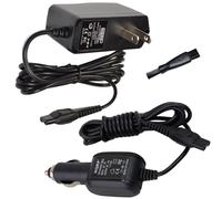 Auto Caricabatterie +AC Potenza Adattatore per Philips Serie Rasoi ,272217190075